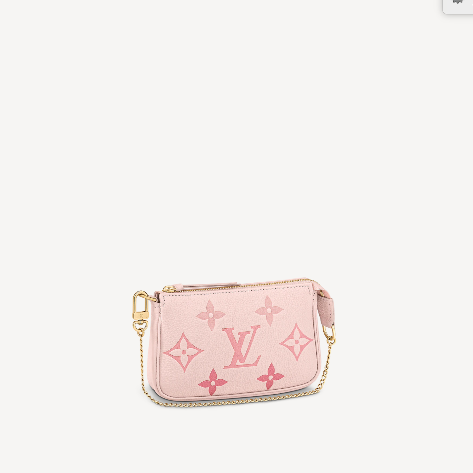 Louis Vuitton LV mini pochette accessoires Pink Leather ref.270857 - Joli  Closet