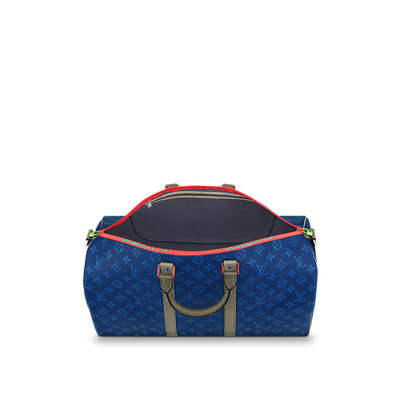 louis vuitton keepall pacific blue