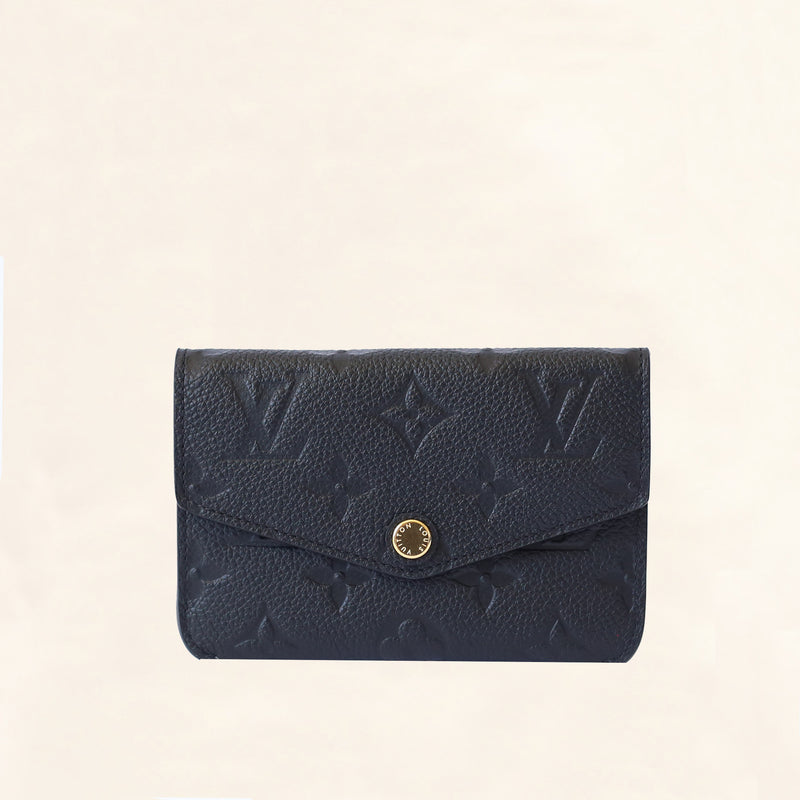 Louis Vuitton | Black Empreinte Coin/Key Pouch | One-Size– The-Collectory