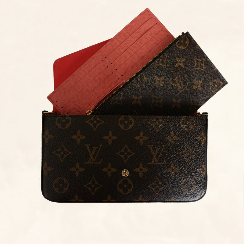 Louis Vuitton | Monogram Canvas Owl Pochette Felicie Chain Wallet | OS– The-Collectory