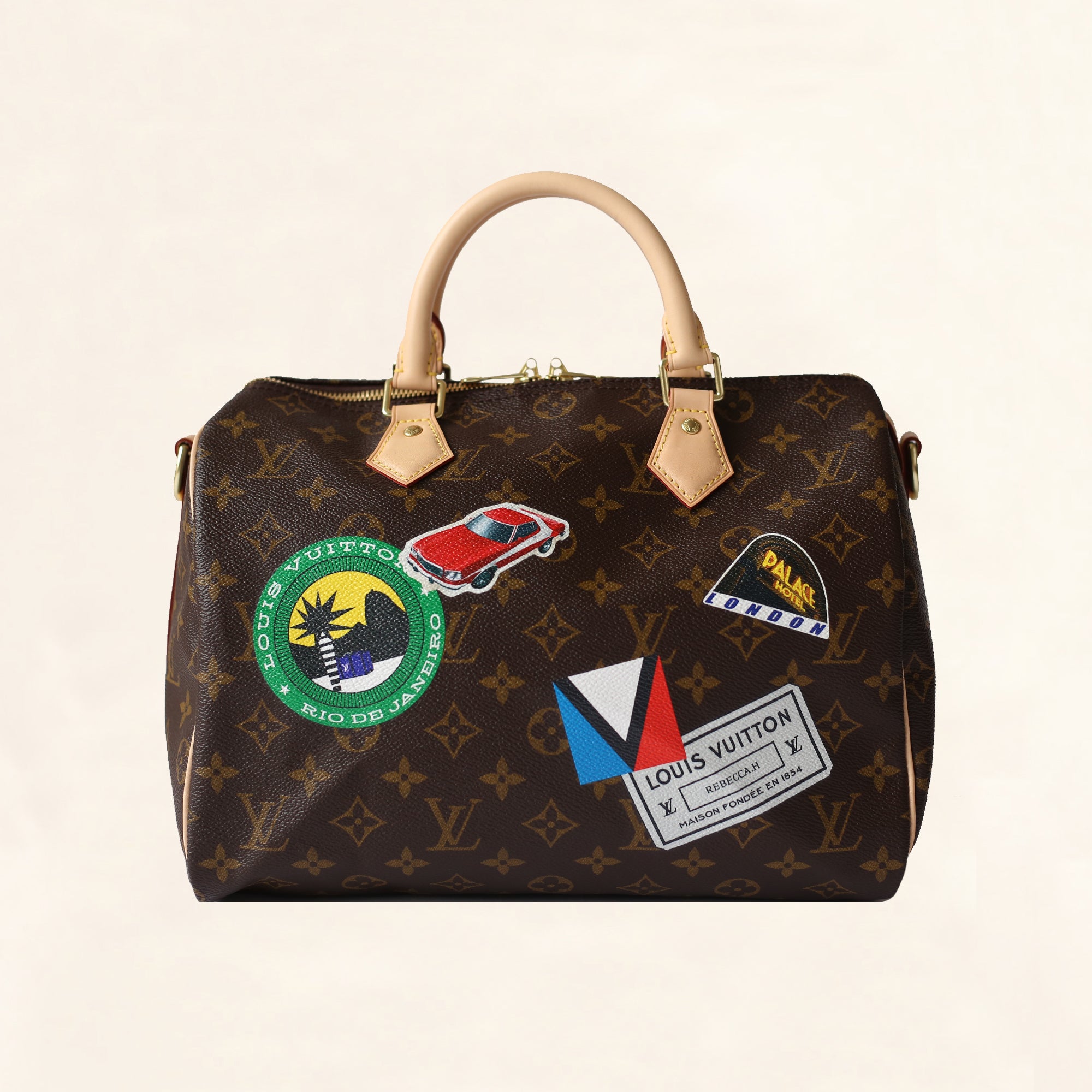 Louis Vuitton | Monogram Canvas World Tour Speedy | 30– The-Collectory