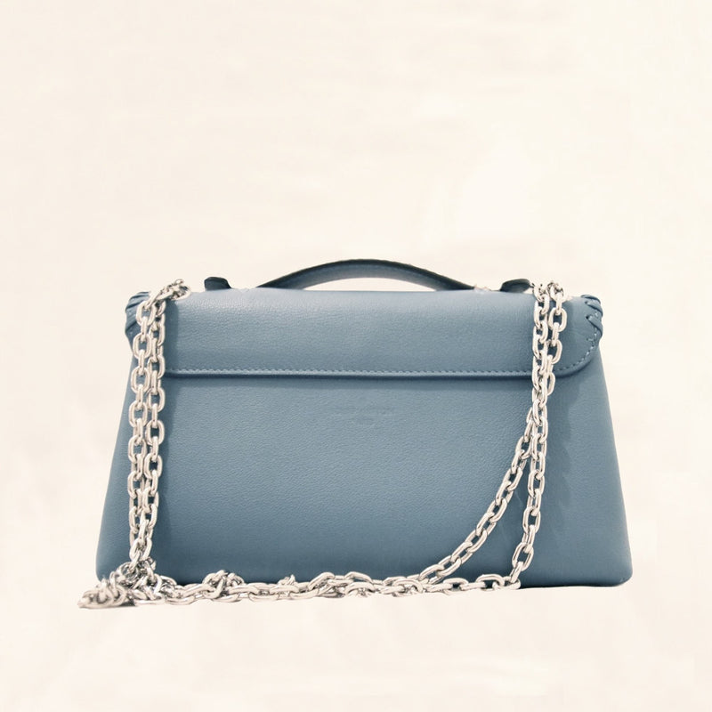 Louis Vuitton | Python Very Chain Bag | Pastel Baby Blue– The-Collectory