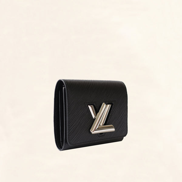 Louis Vuitton | Twist Compact Epi Leather Wallet | Black– The-Collectory