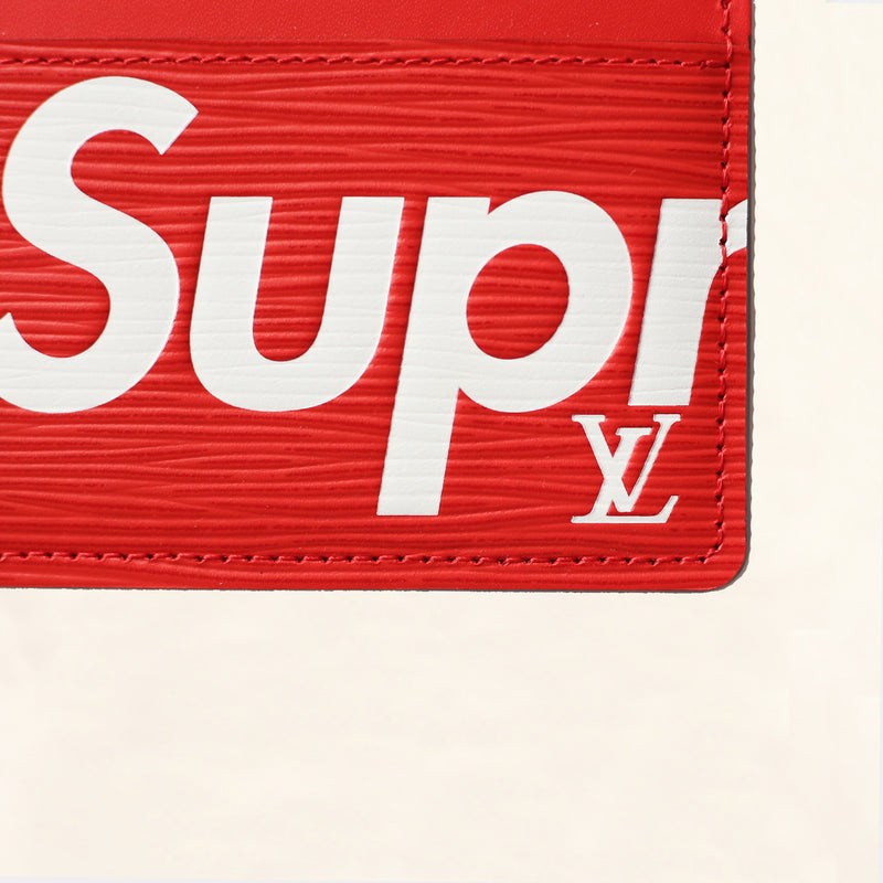 Louis Vuitton Supreme Vs Fake Card Holder