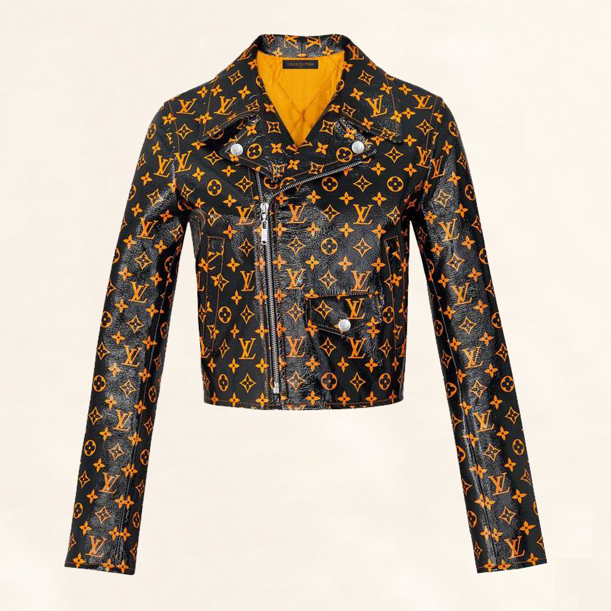 How Does Louis Vuitton Print On Leather Jacket | Literacy Ontario ...