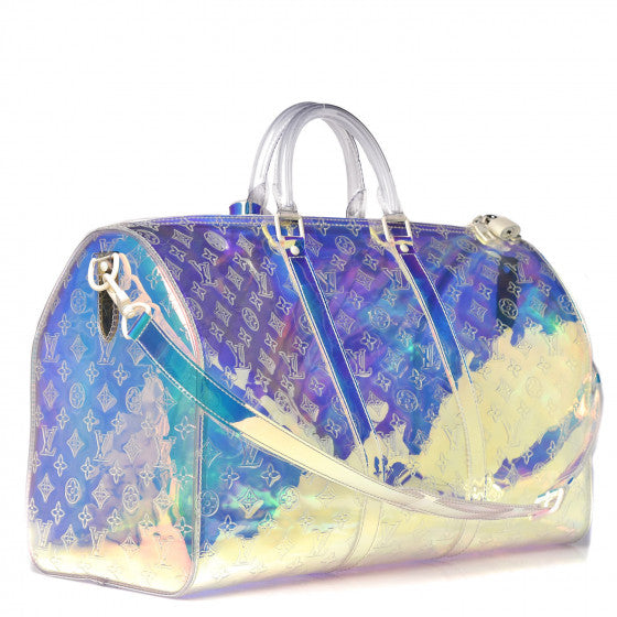 Sold at Auction: Louis Vuitton SS19 Keepall 50 (Virgil Abloh Debut)