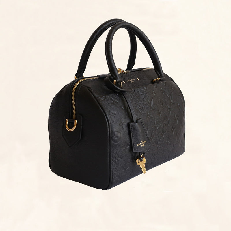 Louis Vuitton | Empreinte Leather Speedy Bandouliere | 25– The-Collectory