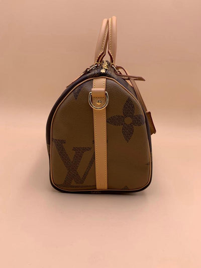 Louis Vuitton Takashi Murakami Cerises Speedy 25 Bag at 1stDibs