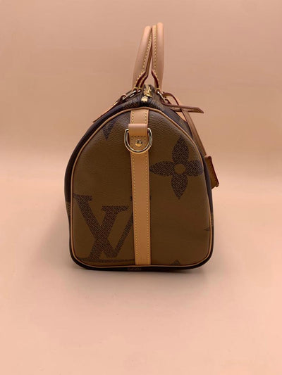 LOUIS VUITTON x Takashi Murakami Speedy 25 in Cherry Monogram Canvas 2005  For Sale at 1stDibs