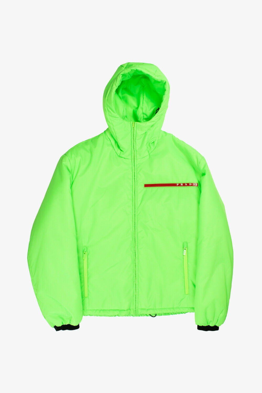 prada jacket green