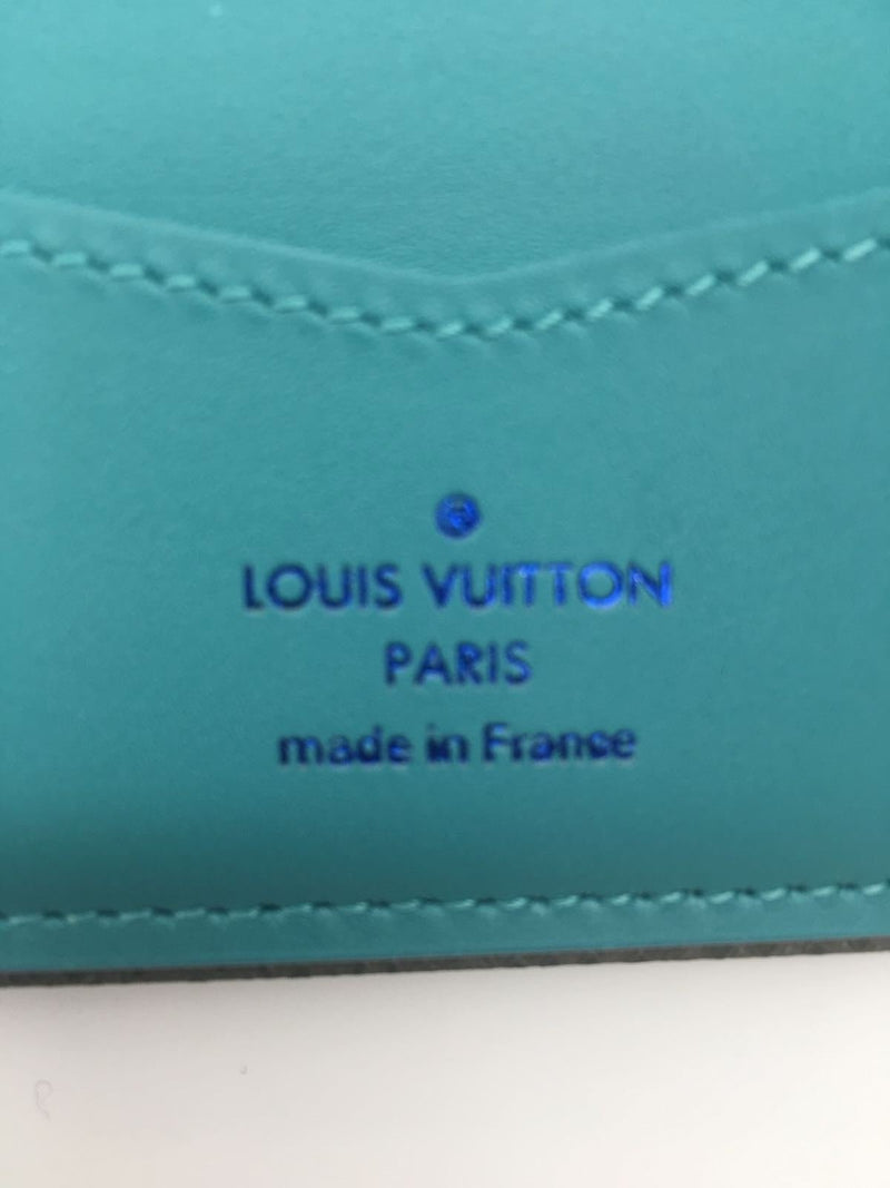 Louis Vuitton Pacific Blue Monogram Slender Wallet | M62248– The-Collectory