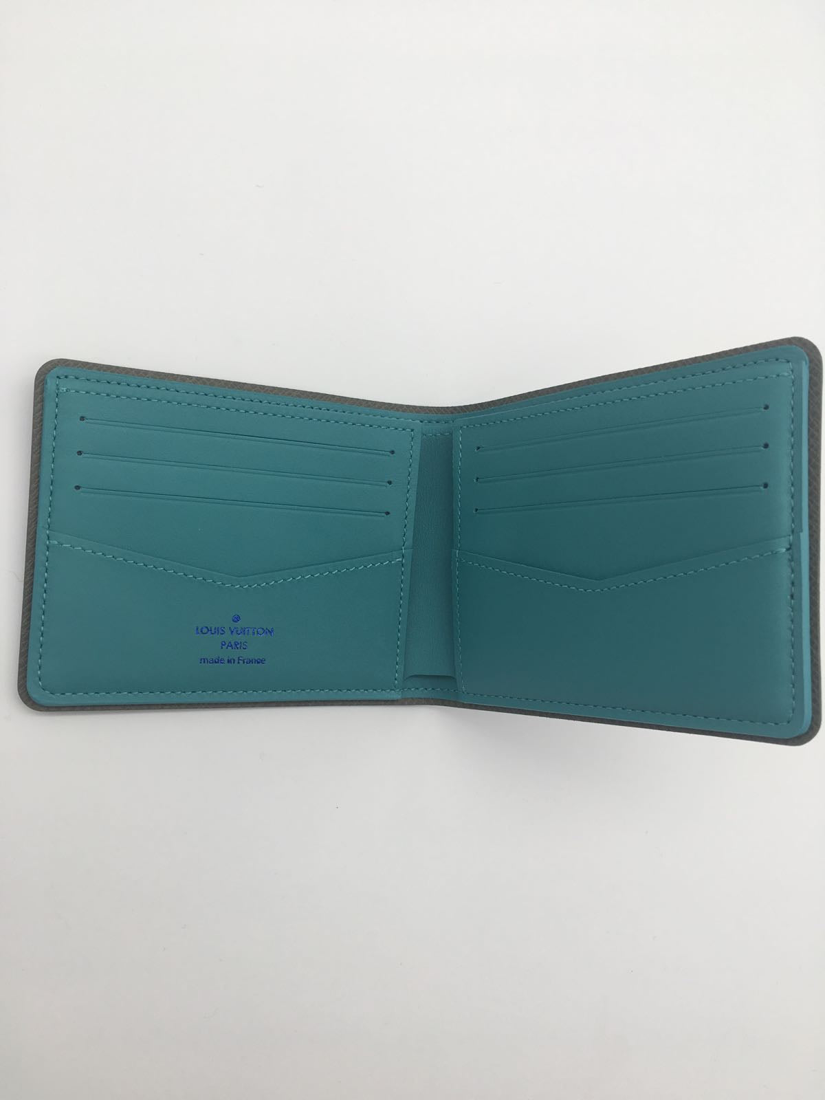 Louis Vuitton Pacific Blue Monogram Slender Wallet | M62248– The-Collectory