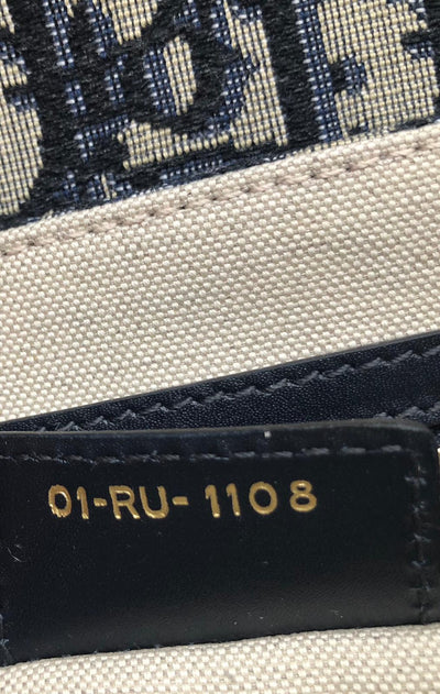 dior saddle bag serial number