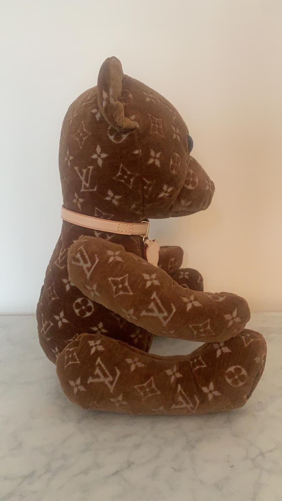 Louis Vuitton For UNICEF DouDou Mini Teddy Bear Watercolors Print NEW With  Box at 1stDibs