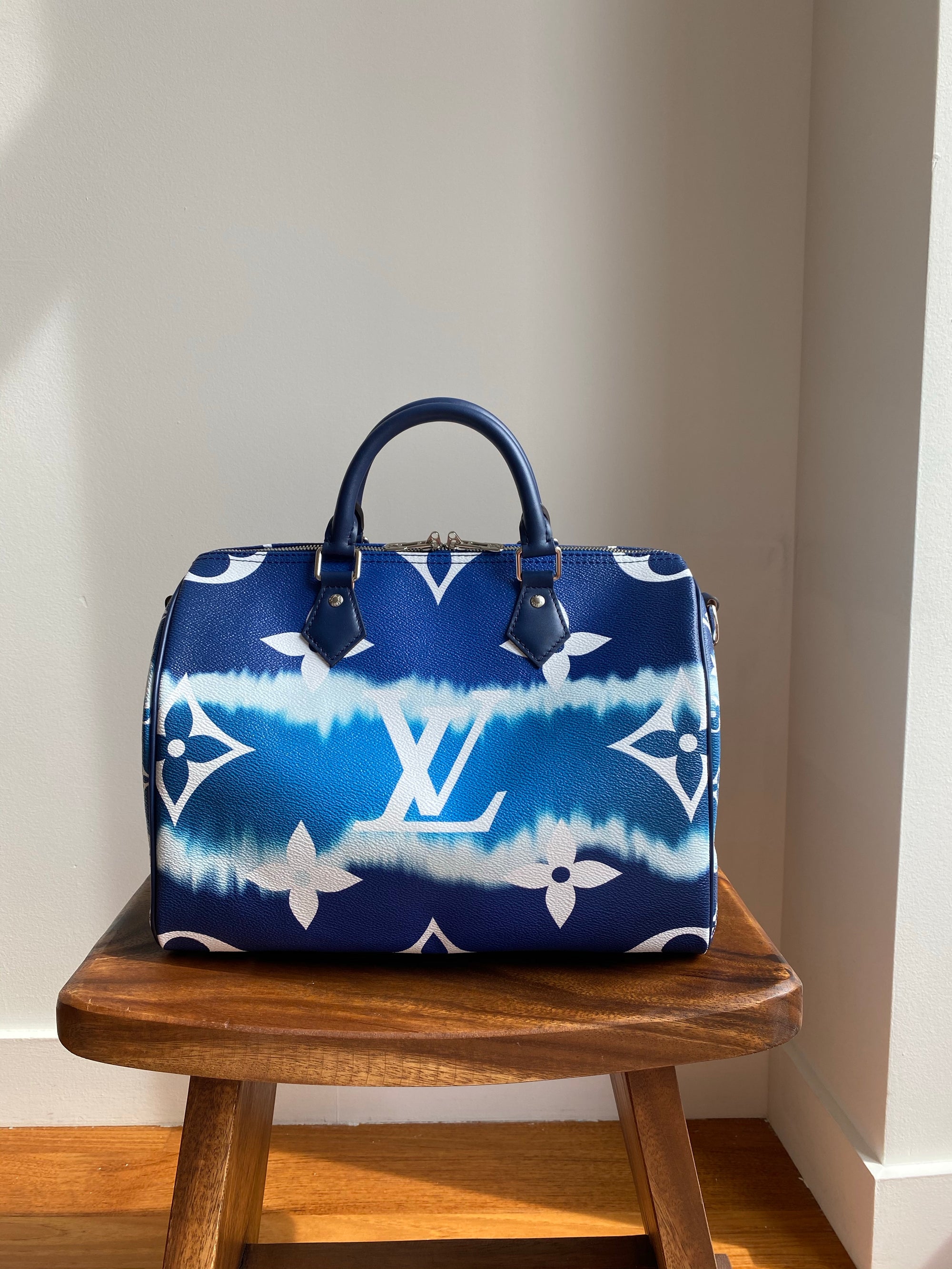 Louis Vuitton Summer 2020 ESCALE collections Speedy 30 Pastel PINK unboxing  #louisvuittonescale 