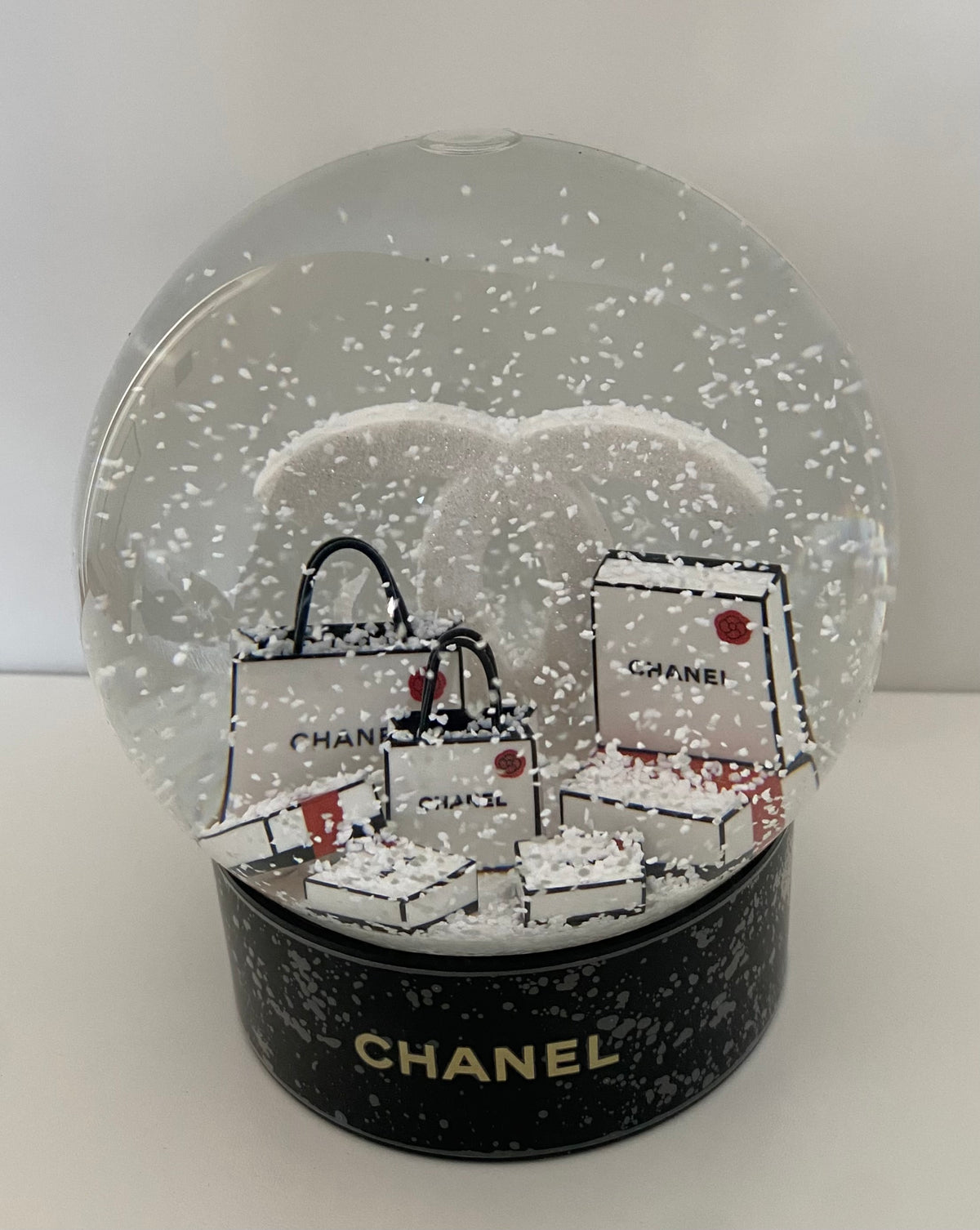 Chanel Snow Globe Shopping Bags TC