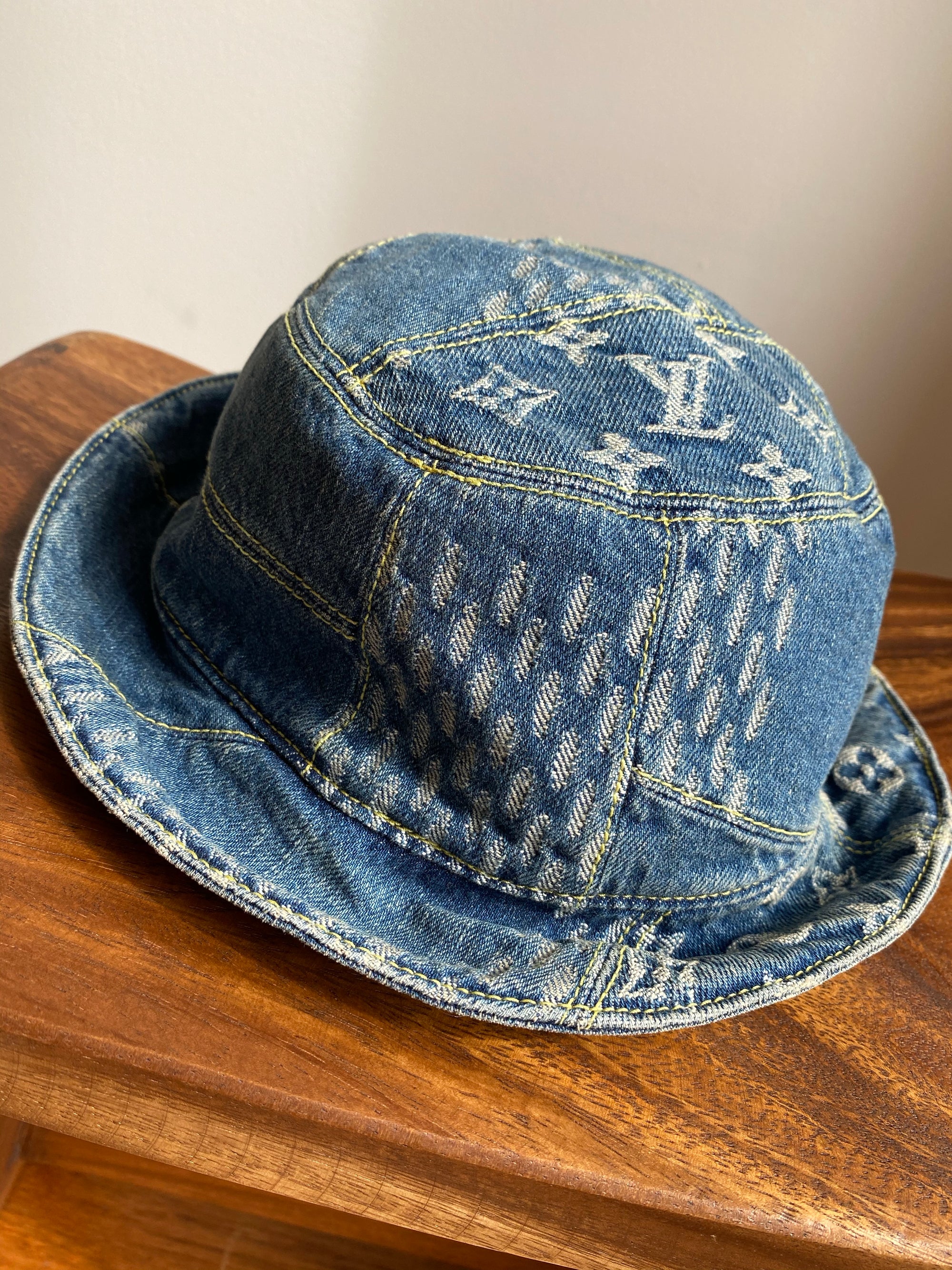 Louis Vuitton X Nigo Damier Geant Wave Monogram Hat