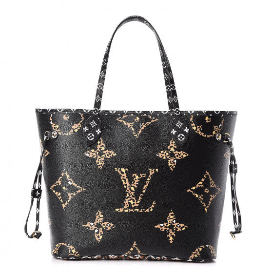 Louis Vuitton | Giant Jungle Monogram Neverfull Black | M44676– The-Collectory