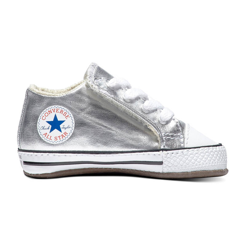 Converse Baby Shoes Cribster in Silver Online Australia Tiptoe \u0026 Co