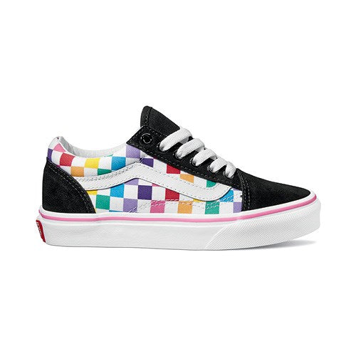 kids vans rainbow