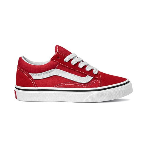 kids all red vans