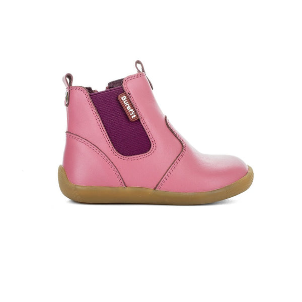 Mani Pink Toddler Leather Boots 