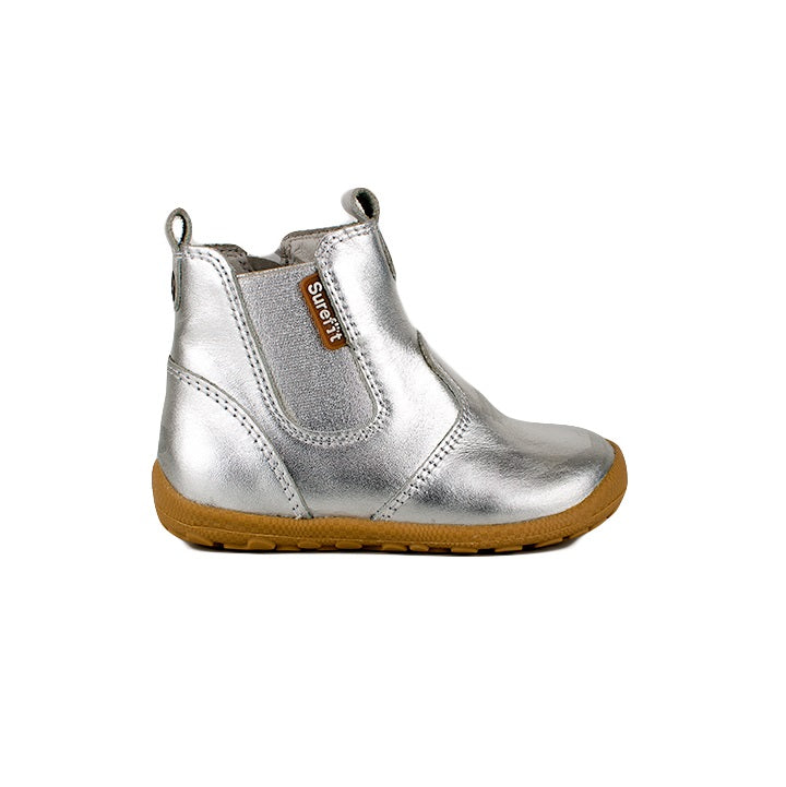 Kids \u0026 Toddlers Silver Leather Boots 