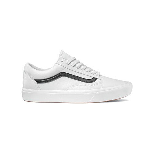 boys white leather vans