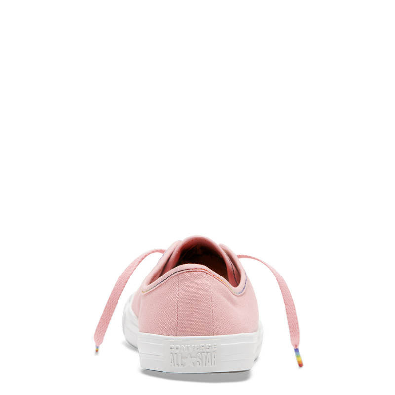 converse dainty pink leather