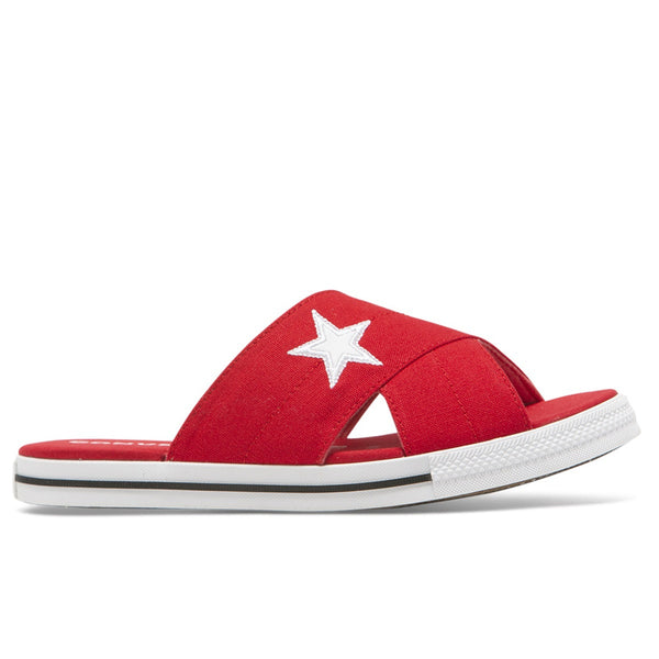 converse one star red womens
