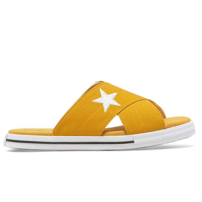 converse one star yellow womens