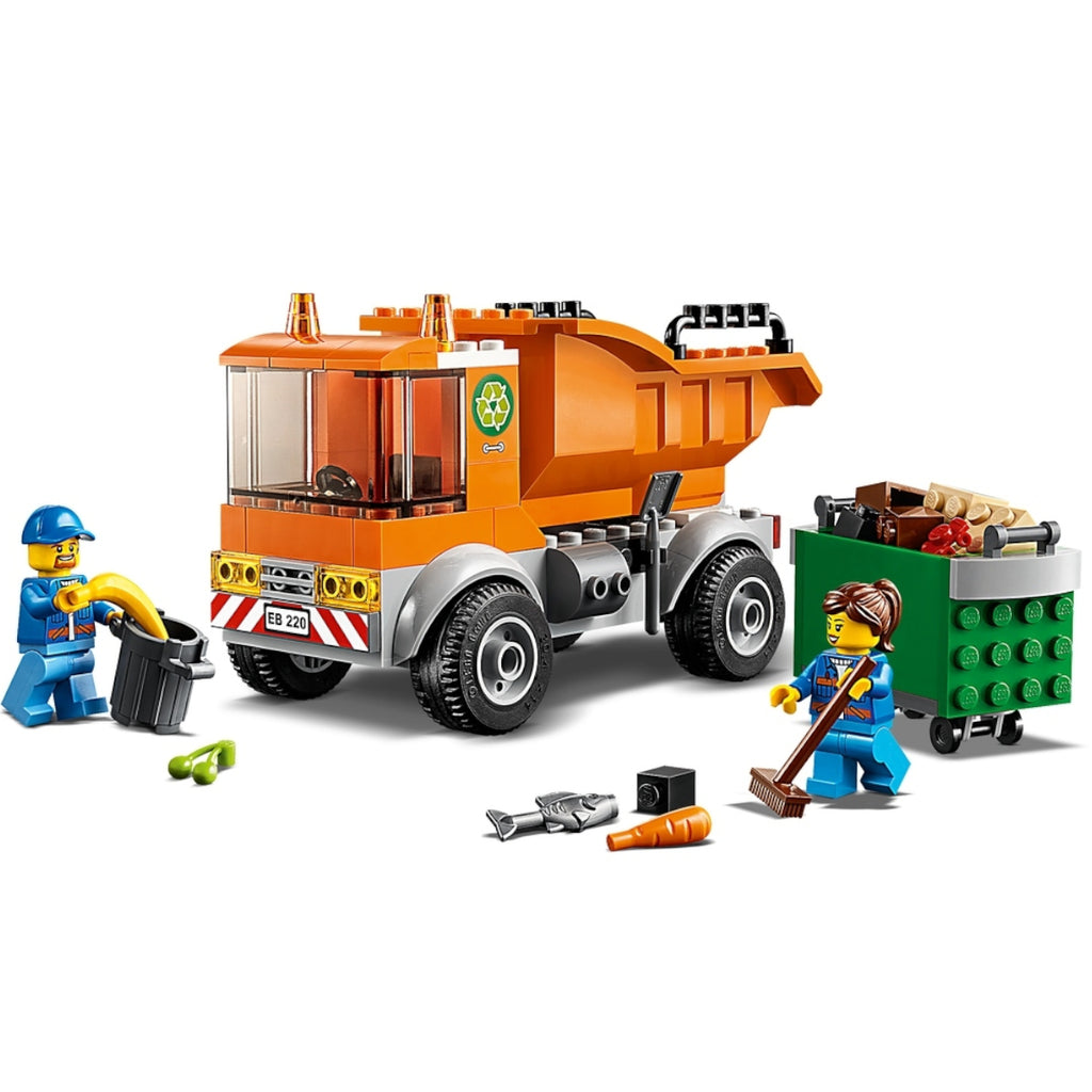 lego friends garbage truck