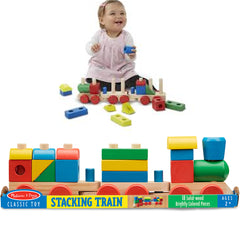 melissa and doug stacking train