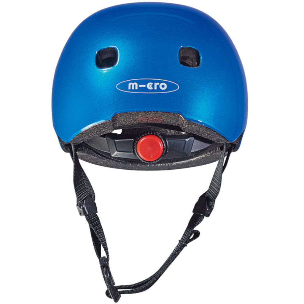 light blue scooter helmet