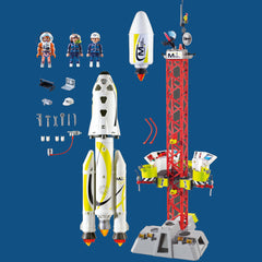 playmobil mission rocket