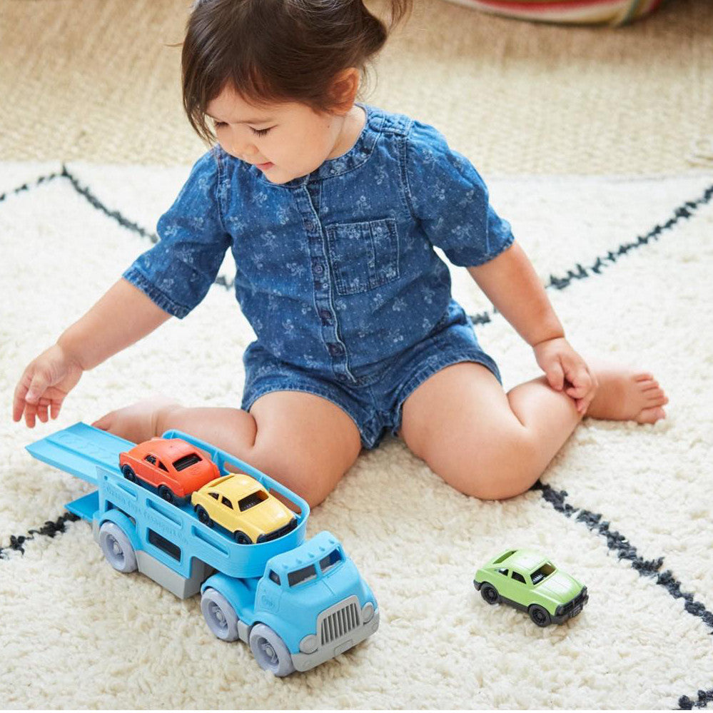 car carrier green toys