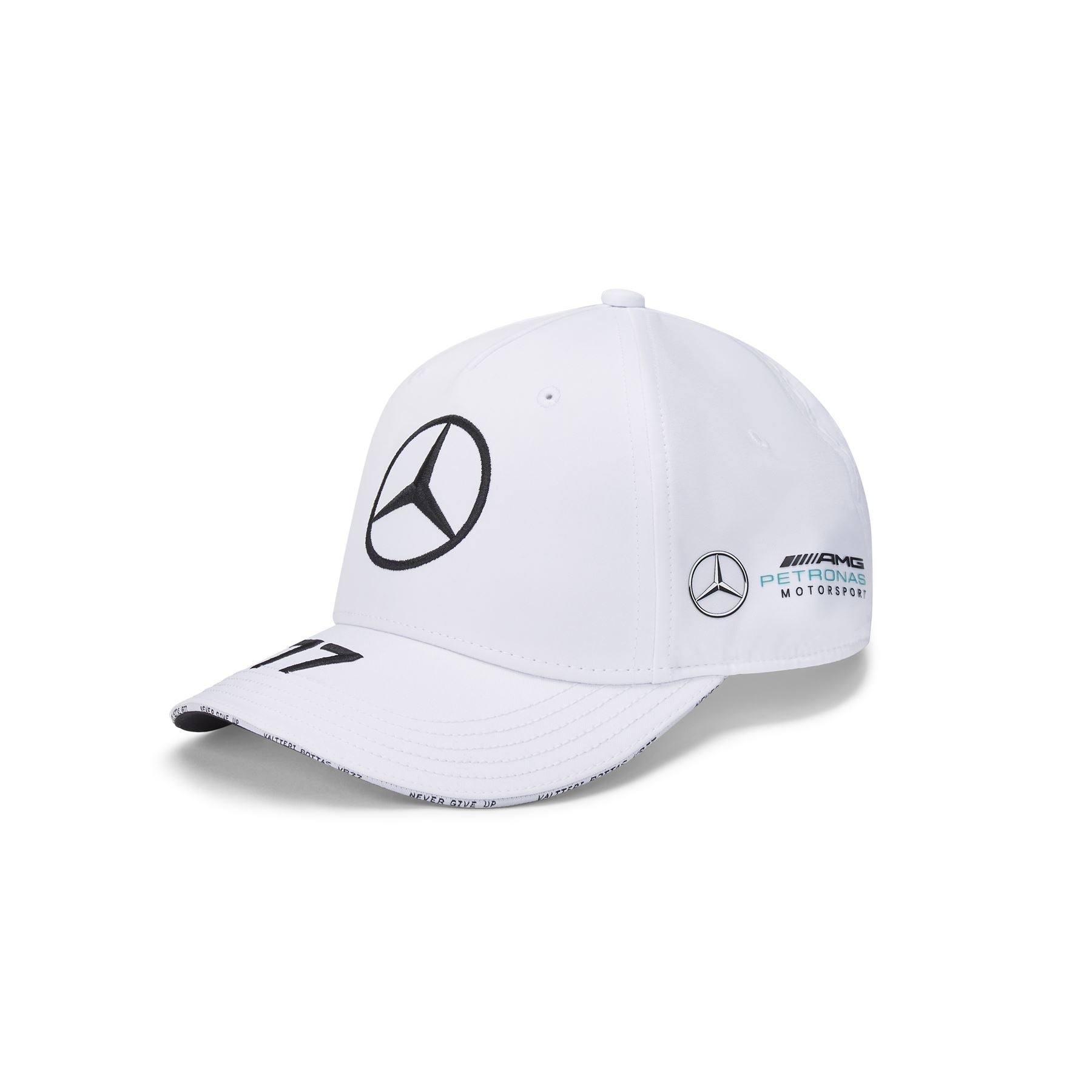 Mercedes AMG Cap Petronas F1 Driver Valtteri Bottas White Official 202- All Stars Direct ...