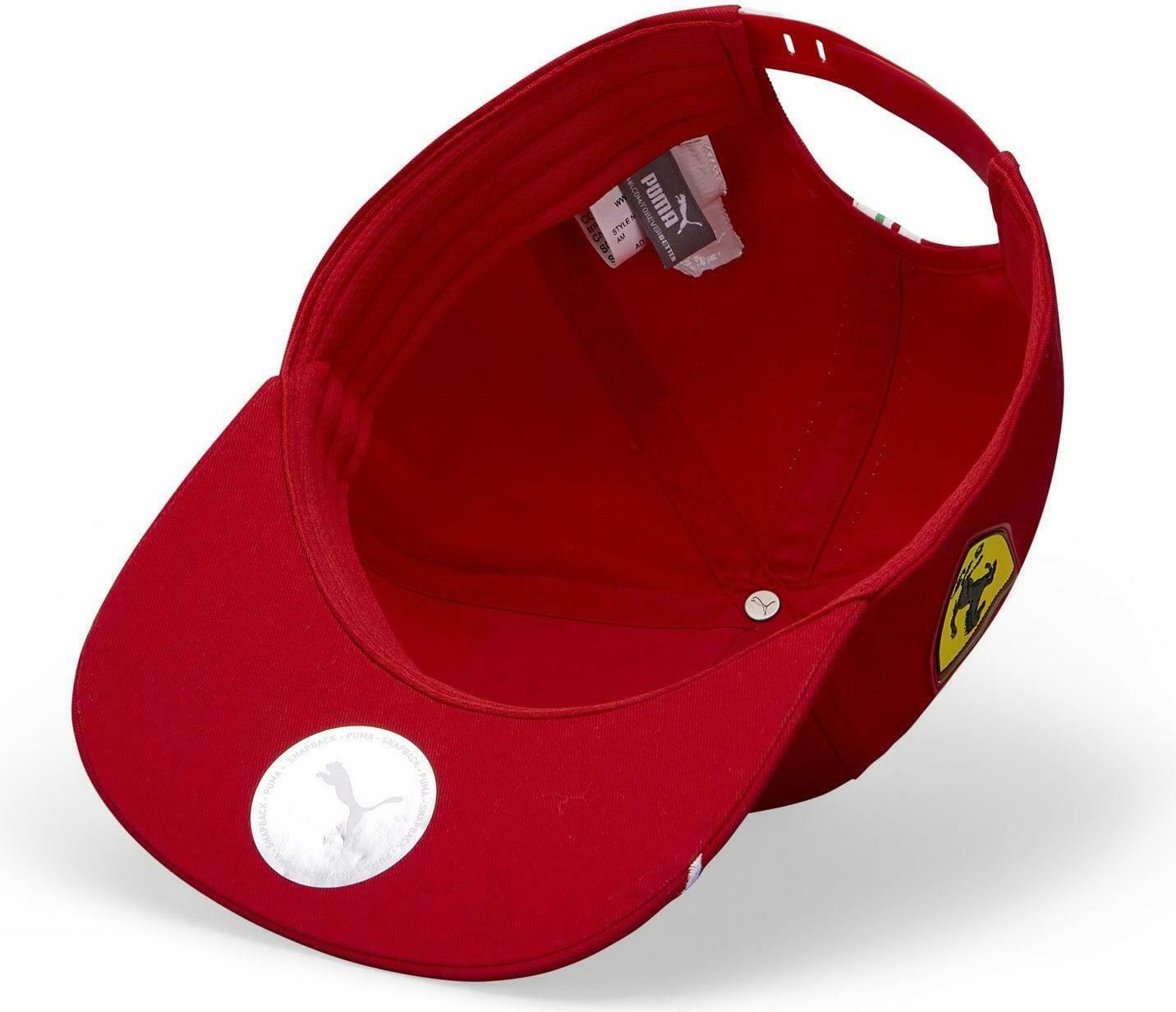 Scuderia Ferrari F1 Driver Charles Leclerc 16 Flat Peak Cap Kids Offic- All Stars Direct ...