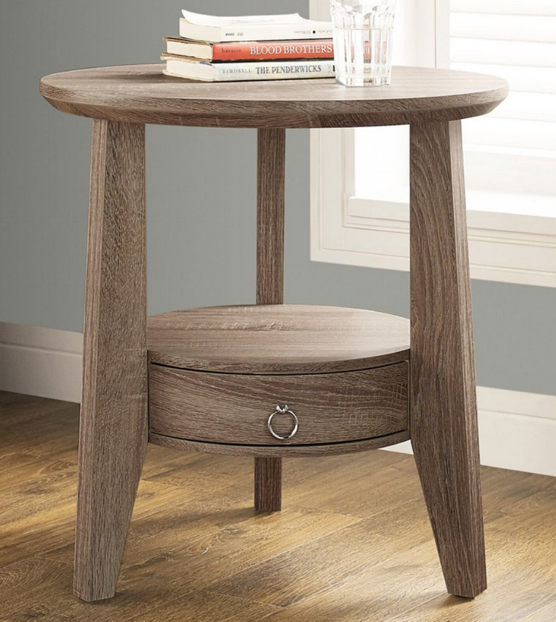 Small Round End Table – Christian's Table