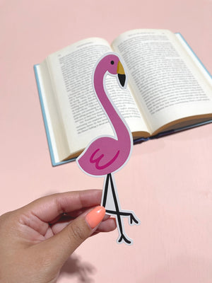 Flamingo Bookmark - Sew Bonita - Easter Bookmarks