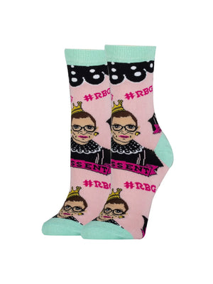 #Rbg | Women's Funny Cotton Crew Socks - Sew Bonita
