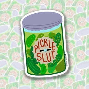 Pickle Slut Sticker - Sew Bonita