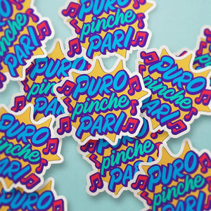 Puro Pinche Pari Sticker - Sew Bonita - Paris Stickers