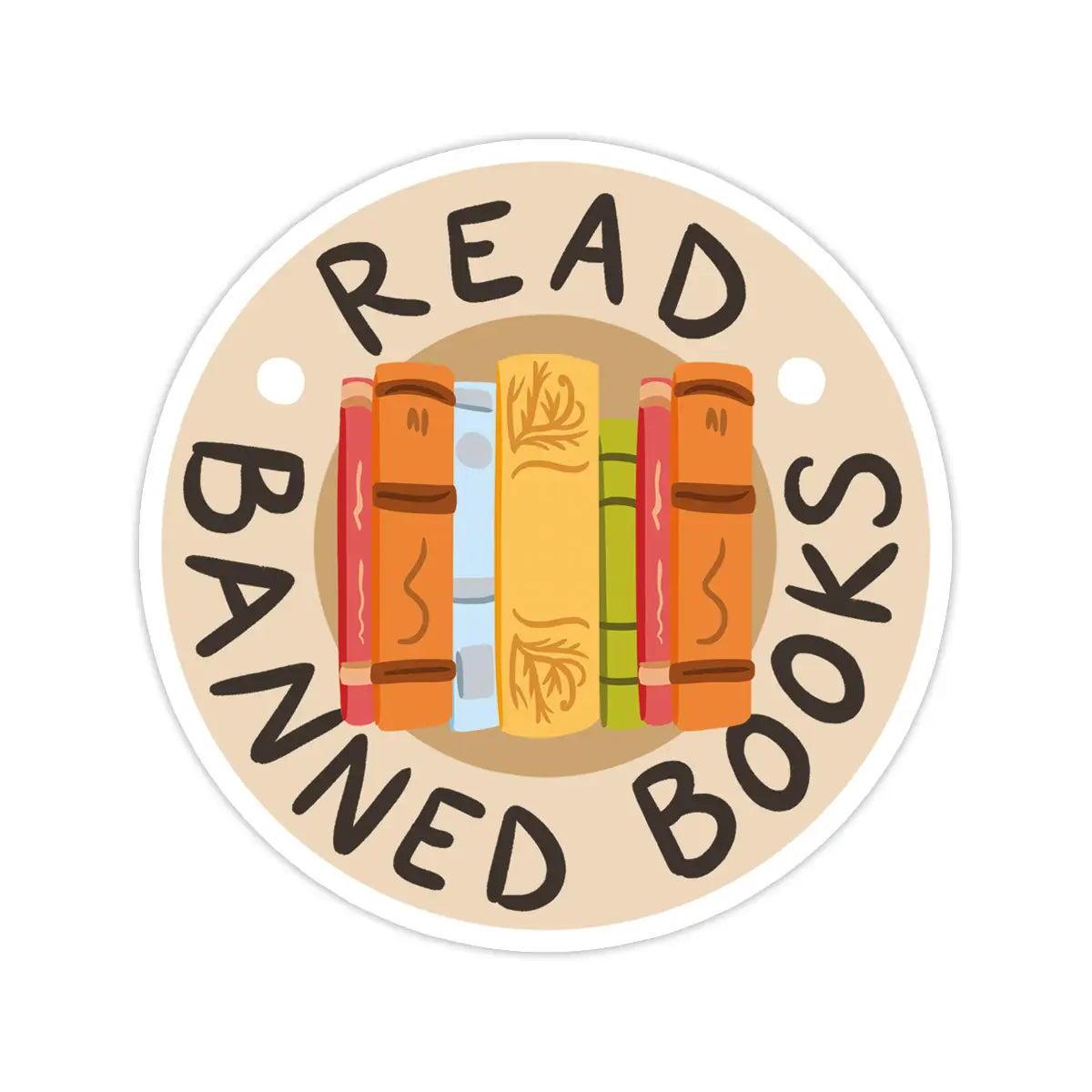 Banned Books Vinyl Sticker