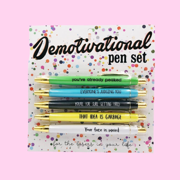 Motivational Pens for Badass Babes Pen Set – Sew Bonita