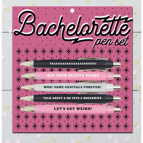  Mementofor Motivational Badass Pen Set, Funny Pens