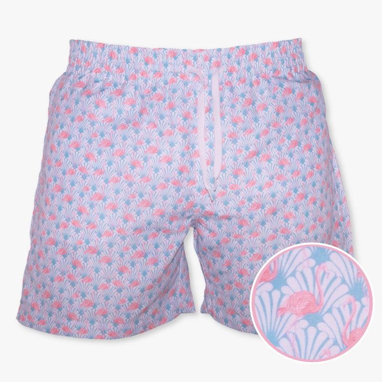 Flamingo Swim Trunks - mygottago