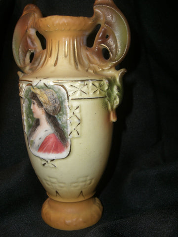 Pottery - Amphora Pottery - Mythical Creatures and Art Nouveau style