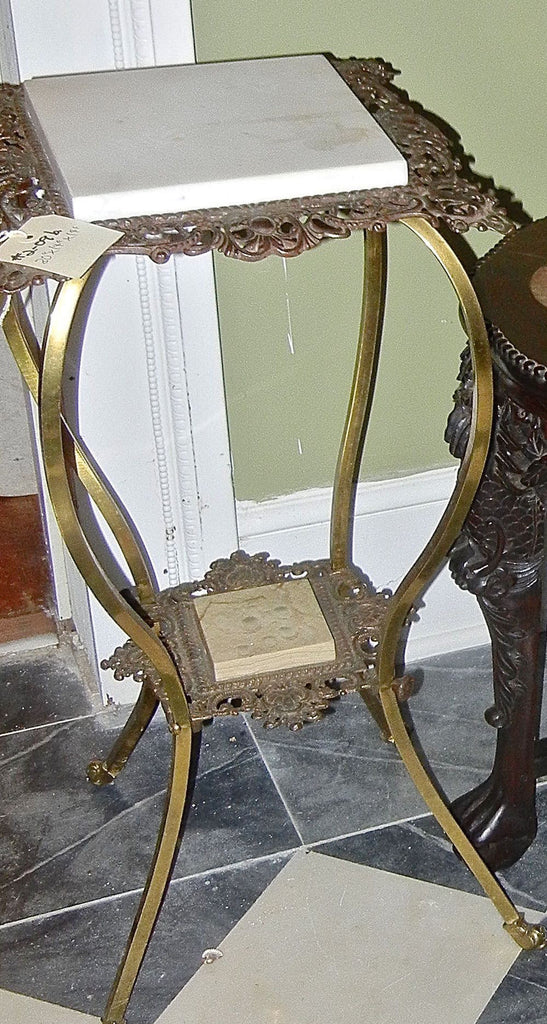 Brass Antique Plant Stand