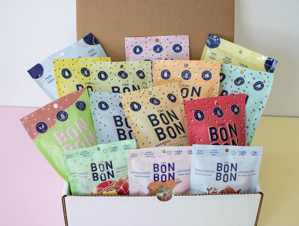 The SUMMER signature box c'est BONBON – La boîte à bonbons